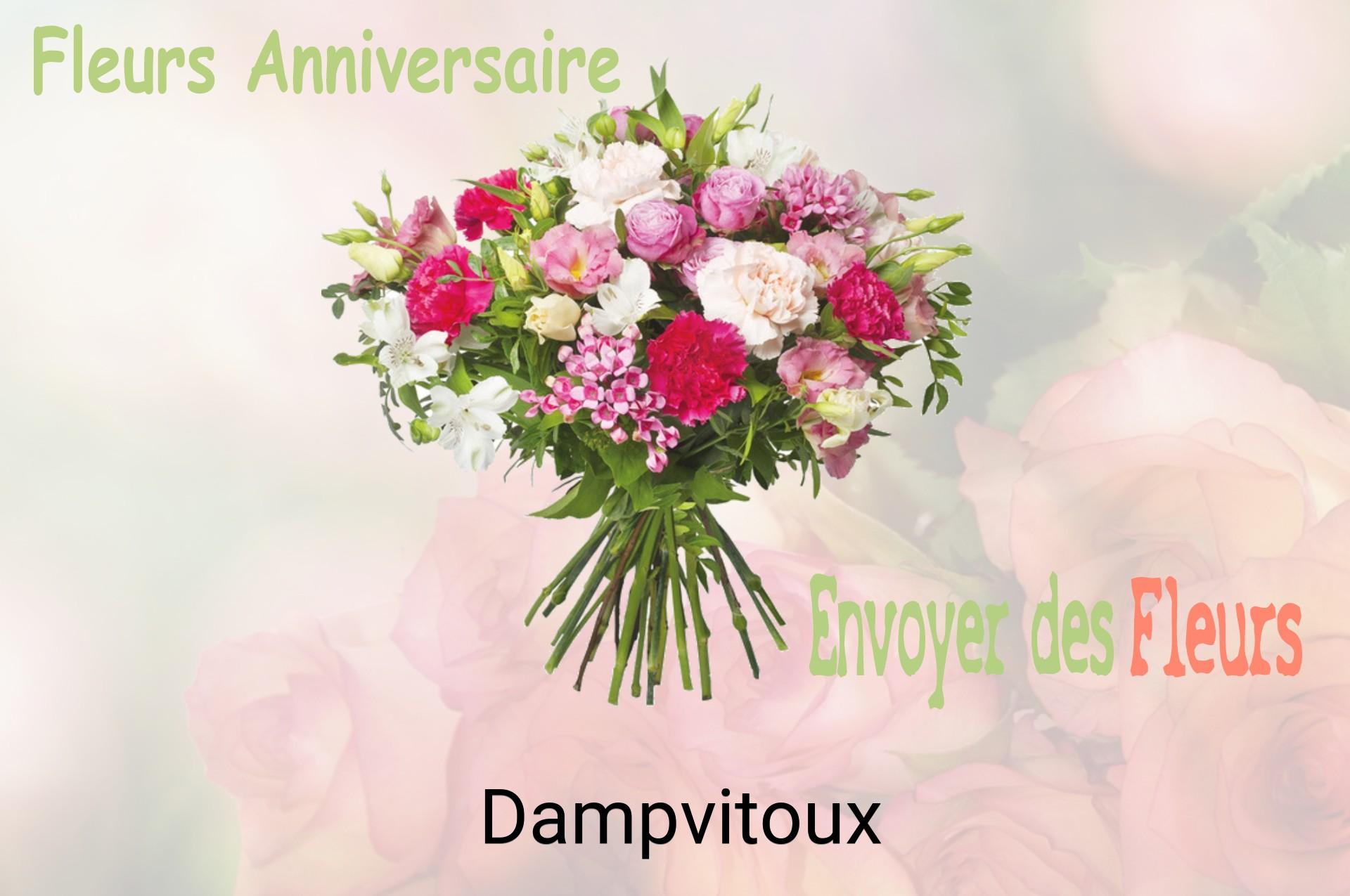Bouquet de fleurs d’anniversaire livré à Dampvitoux
