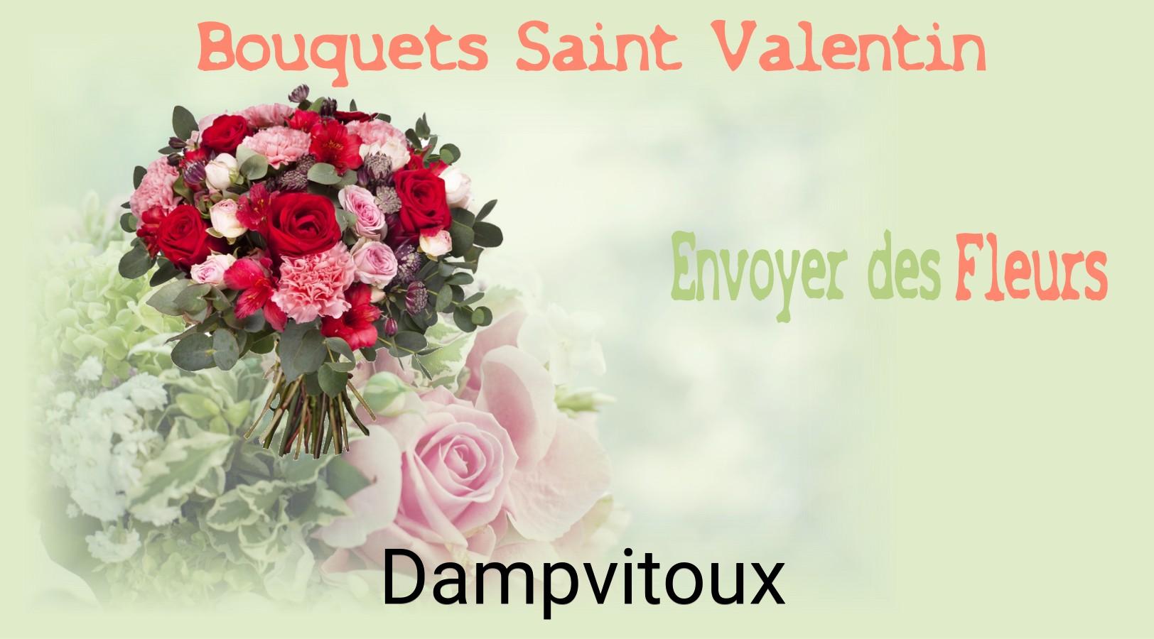 Roses de Saint-Valentin livrées à Dampvitoux